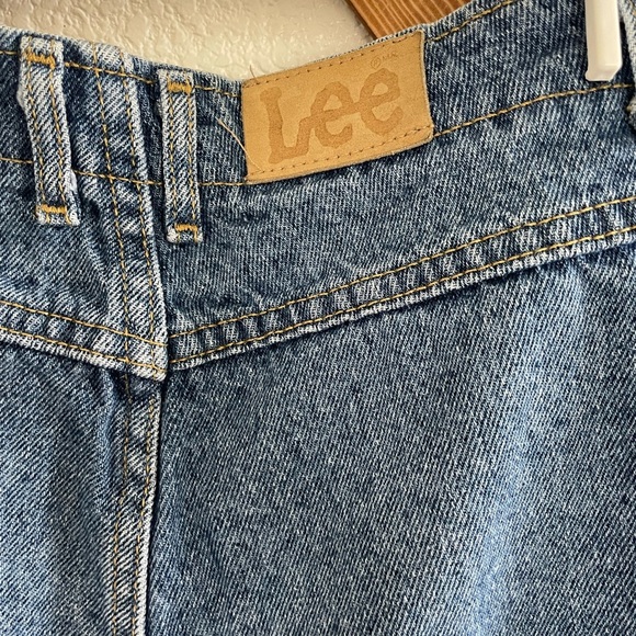 Lee | Vintage boyfriend crop high waist straight leg denim jeans women’s… - Picture 3 of 9